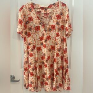 Super Cute ASTR Shift Flower Dress